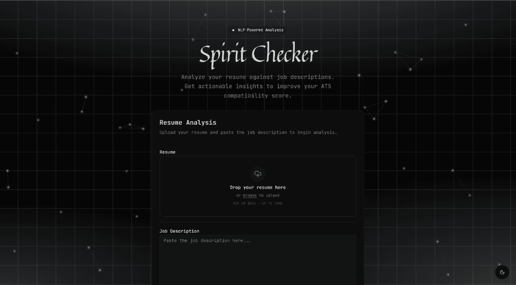 Spirit Checker